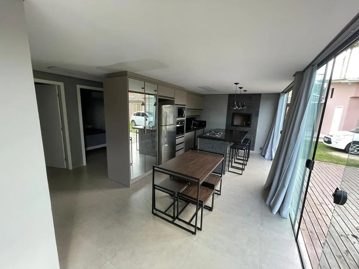 Palhoca Casa Na Praia De Fora Palhoca - 30M Do Mar Apartamento Brasil