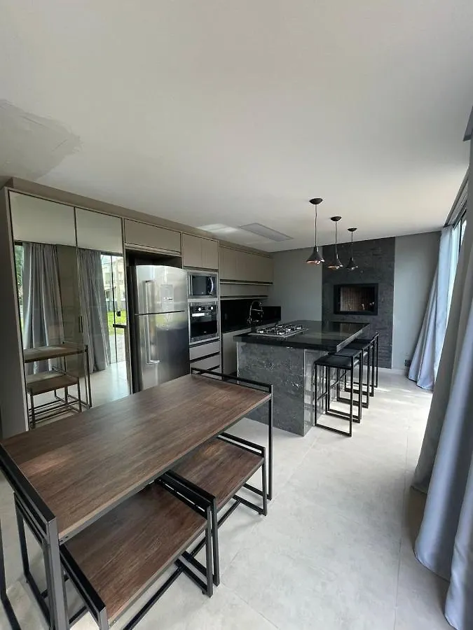 Palhoca Casa Na Praia De Fora Palhoca - 30M Do Mar Apartamento