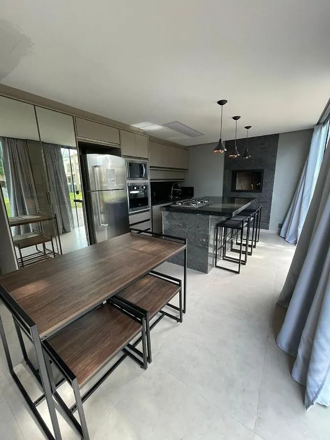 Palhoca Casa Na Praia De Fora Palhoca - 30M Do Mar Apartamento